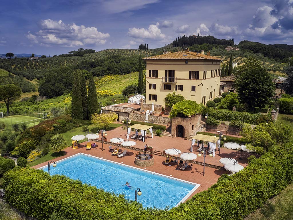 Villa Curina Resort in Castelnuovo Berardenga, Italy