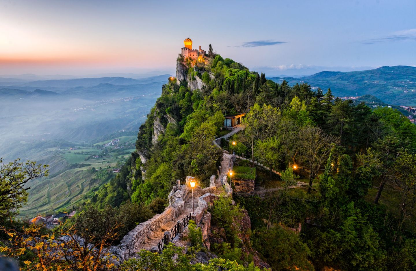 Panorama di San Marino