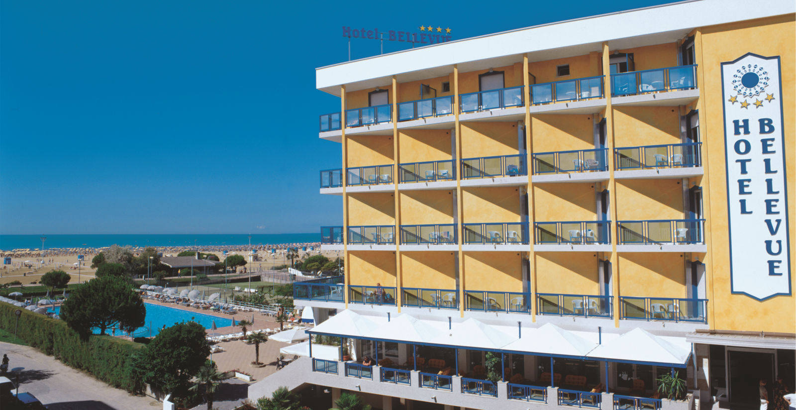 Hotel Bellevue in Bibione, Italy