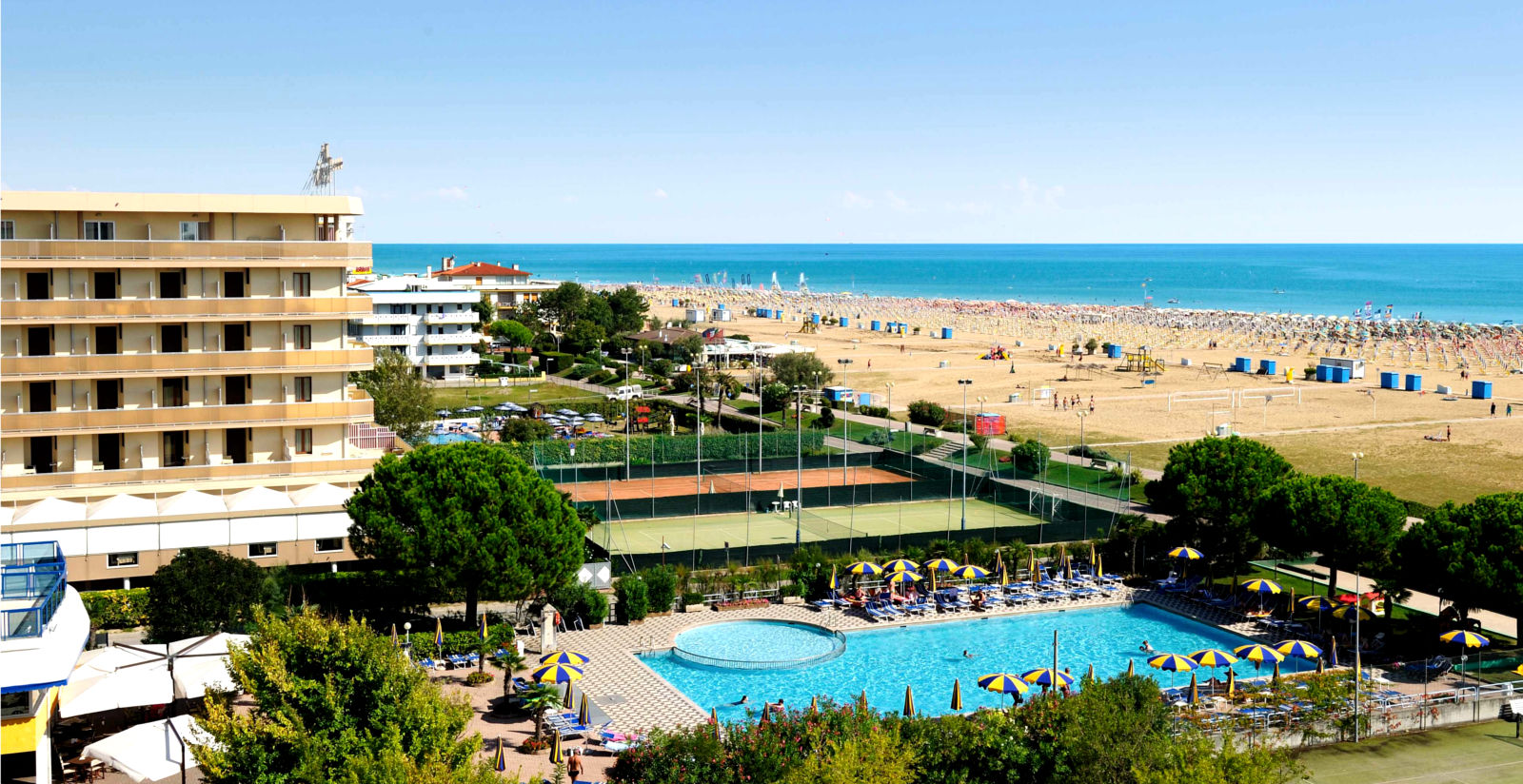 Hotel Excelsior in Bibione, Italy
